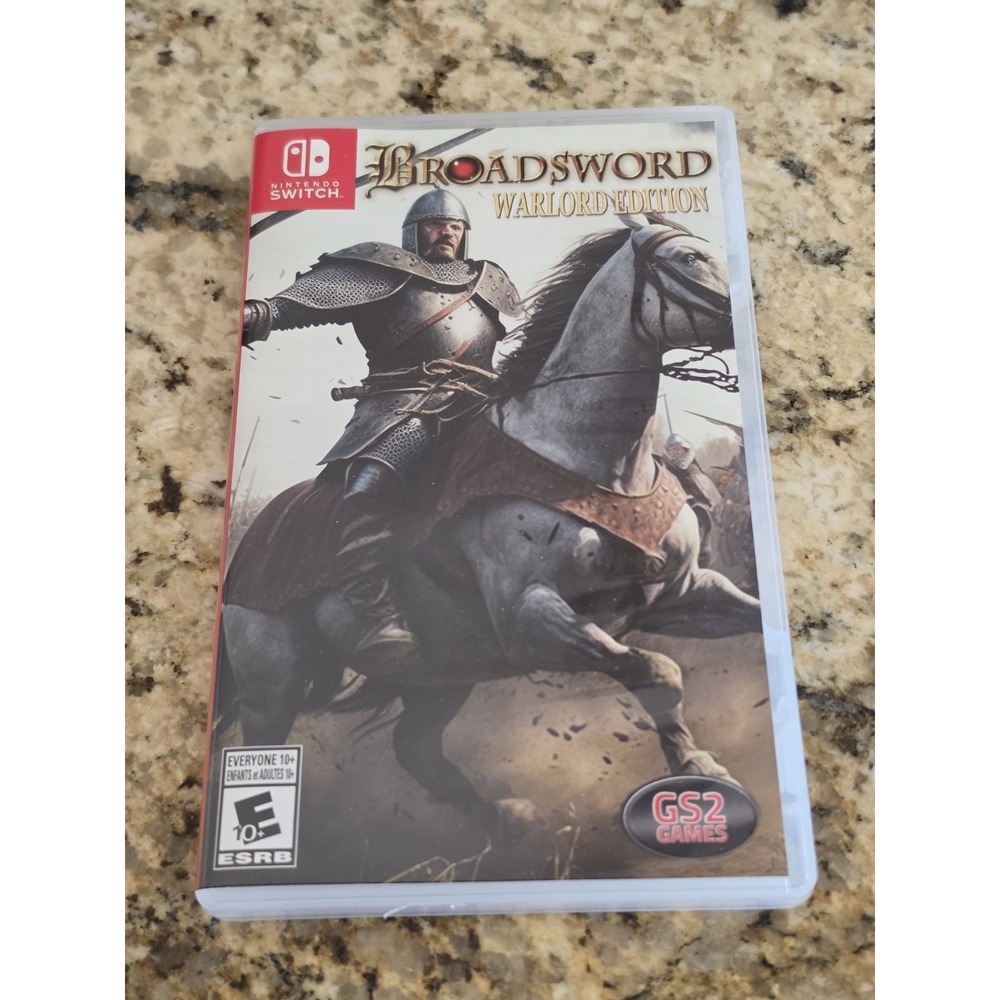 *Complete* Broadsword Warlord Edition Nintendo Switch
